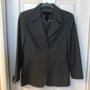 The Limited Stretch SIZE S Gray Blazer